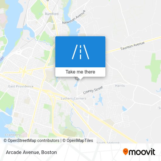 Mapa de Arcade Avenue