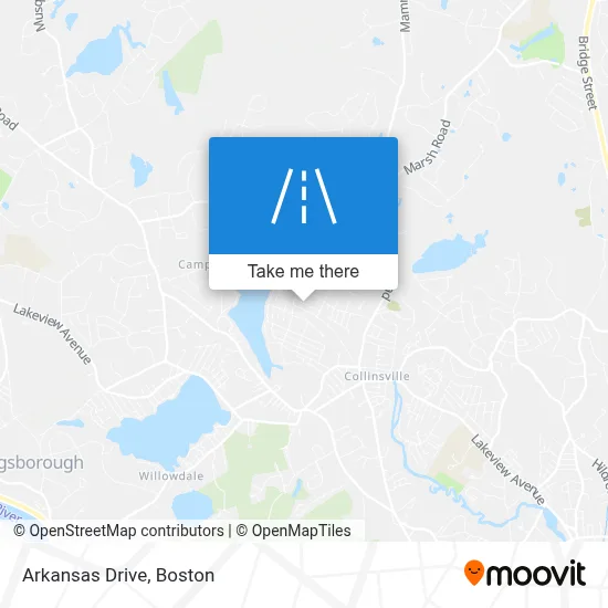 Arkansas Drive map