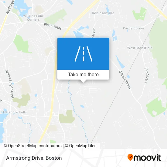 Armstrong Drive map