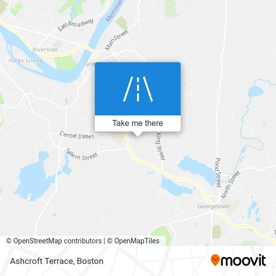 Ashcroft Terrace map