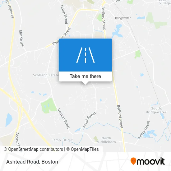 Ashtead Road map