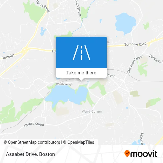 Assabet Drive map