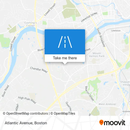 Mapa de Atlantic Avenue