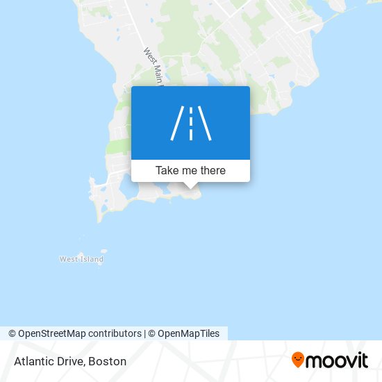 Atlantic Drive map