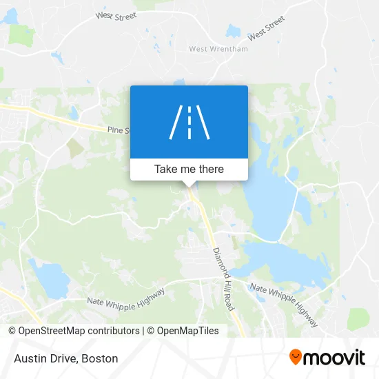 Austin Drive map