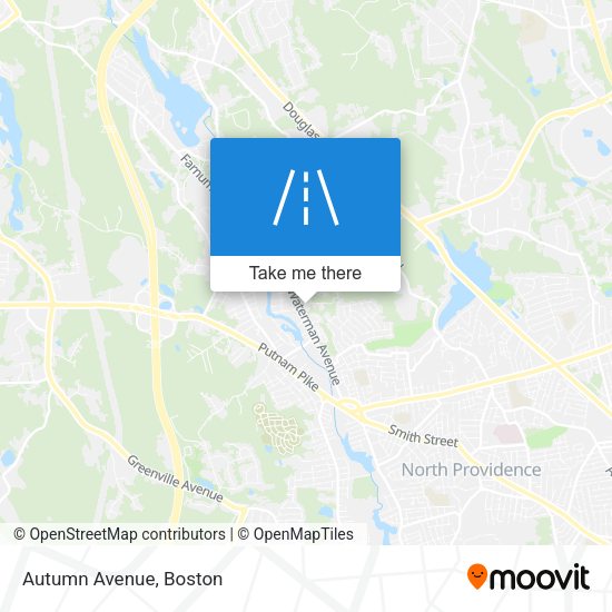 Mapa de Autumn Avenue