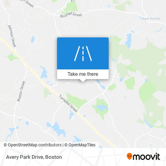 Mapa de Avery Park Drive