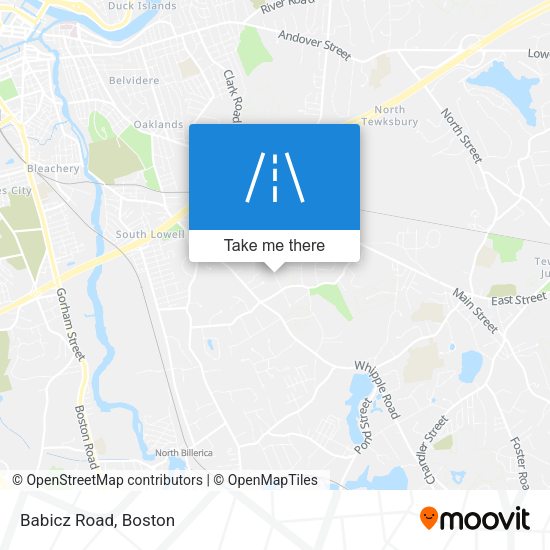 Mapa de Babicz Road