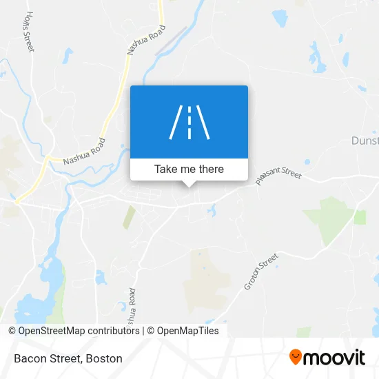 Bacon Street map