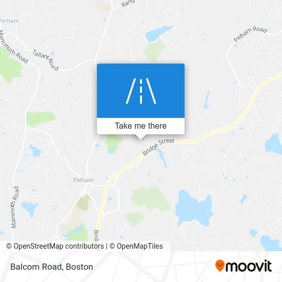 Balcom Road map