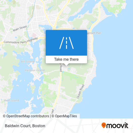 Mapa de Baldwin Court