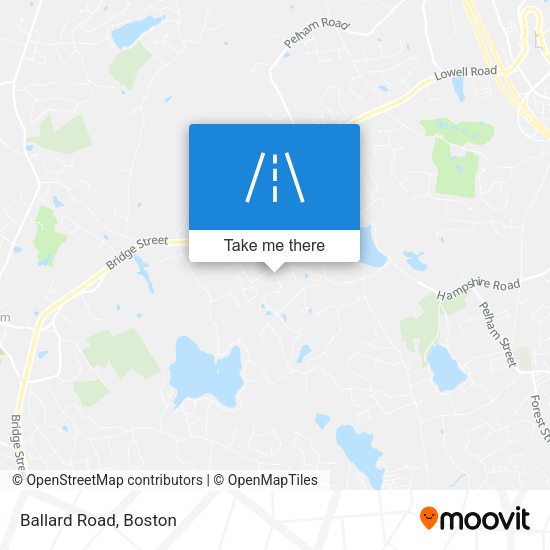 Mapa de Ballard Road