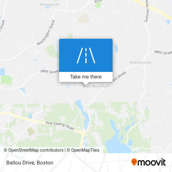 Mapa de Ballou Drive
