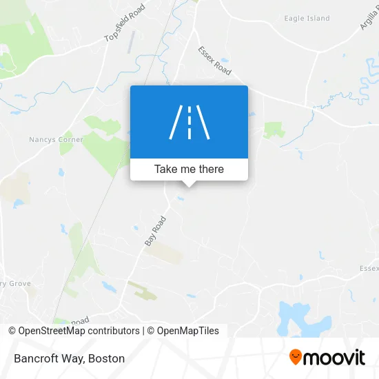 Bancroft Way map