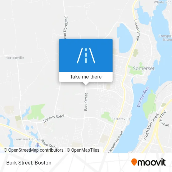 Bark Street map