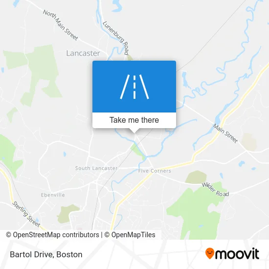 Bartol Drive map