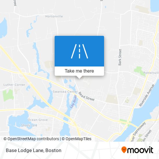 Base Lodge Lane map