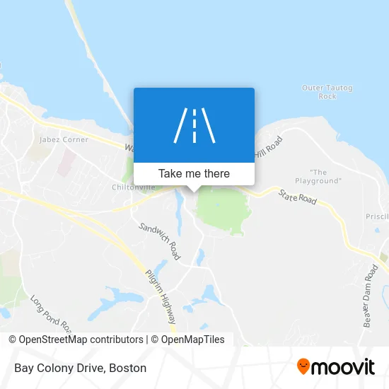Bay Colony Drive map