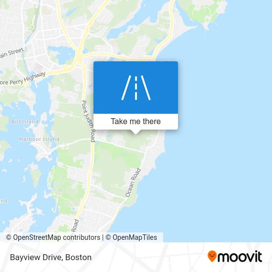 Bayview Drive map