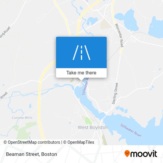 Mapa de Beaman Street