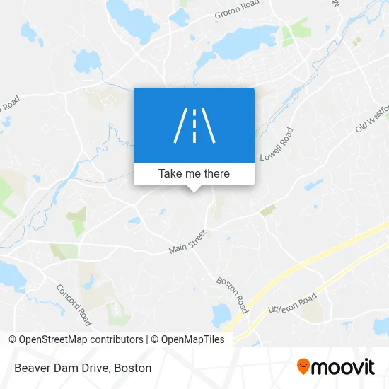 Beaver Dam Drive map
