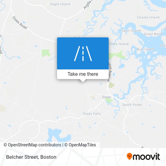 Mapa de Belcher Street