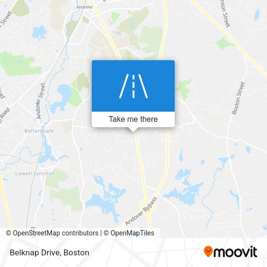 Mapa de Belknap Drive