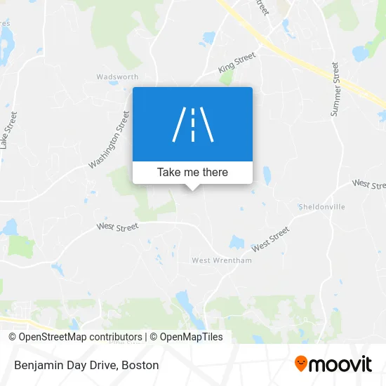 Benjamin Day Drive map