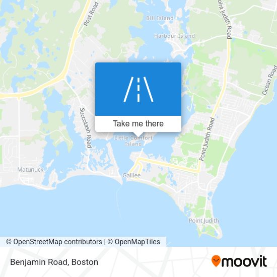 Mapa de Benjamin Road
