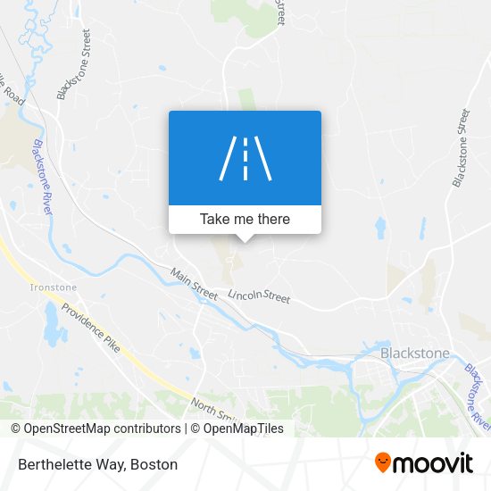 Mapa de Berthelette Way