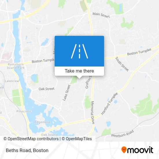 Beths Road map