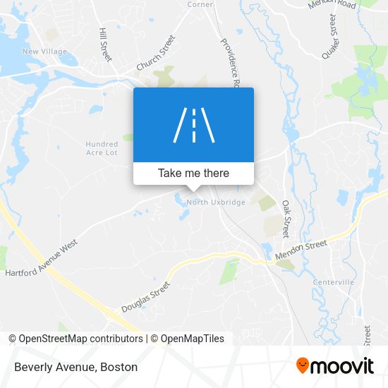 Mapa de Beverly Avenue