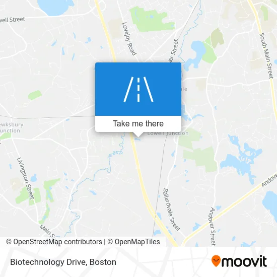 Biotechnology Drive map