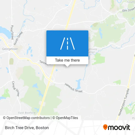 Birch Tree Drive map