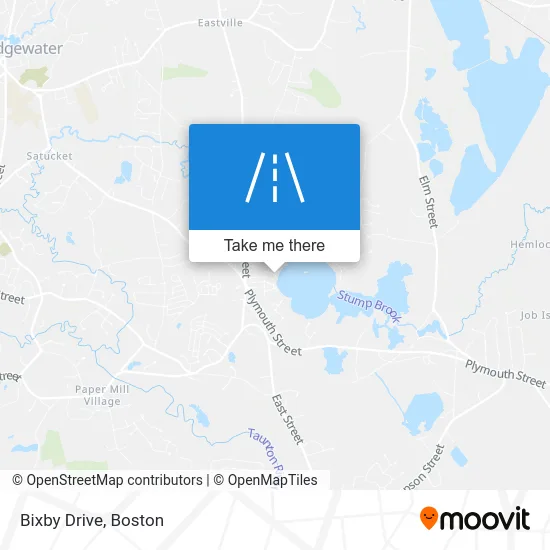 Bixby Drive map