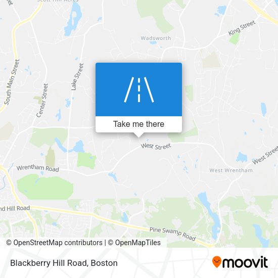 Mapa de Blackberry Hill Road