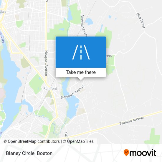Mapa de Blaney Circle