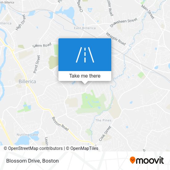 Mapa de Blossom Drive