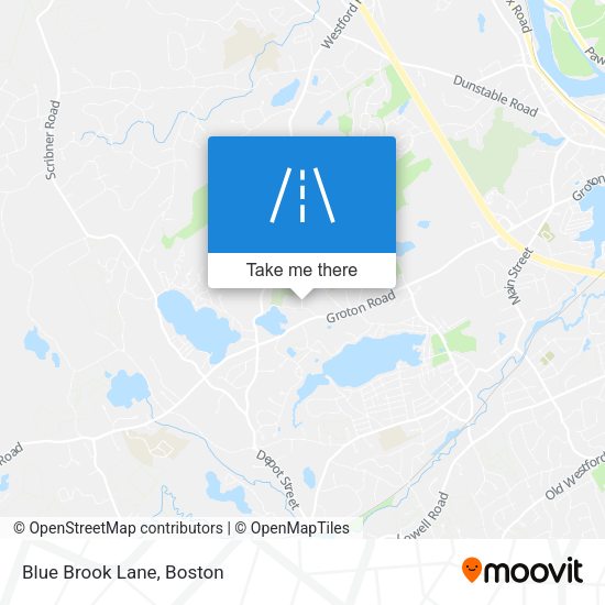 Mapa de Blue Brook Lane