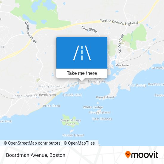Mapa de Boardman Avenue
