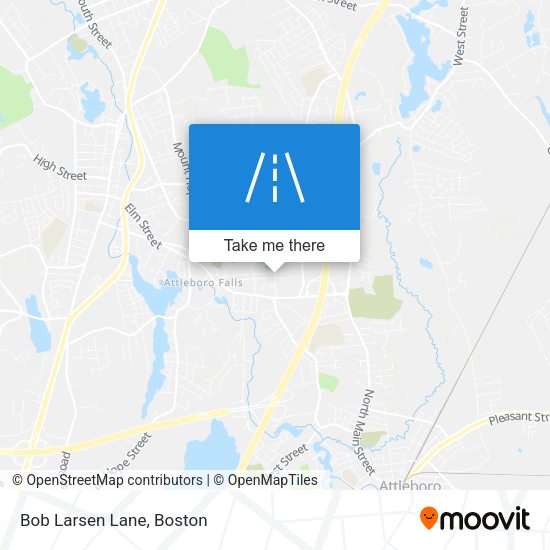 Mapa de Bob Larsen Lane