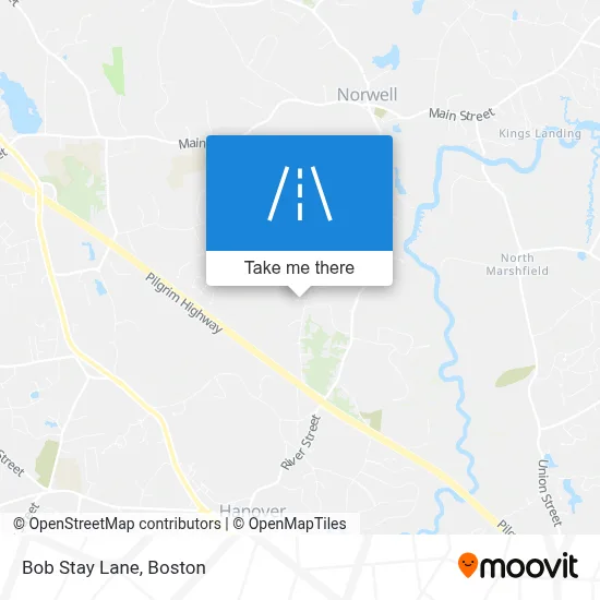 Bob Stay Lane map