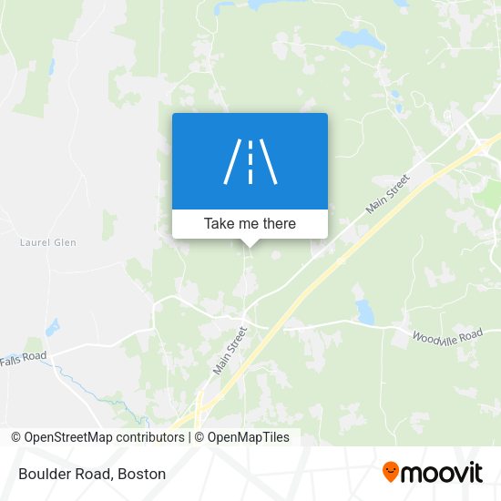 Mapa de Boulder Road