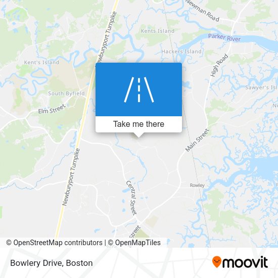 Bowlery Drive map