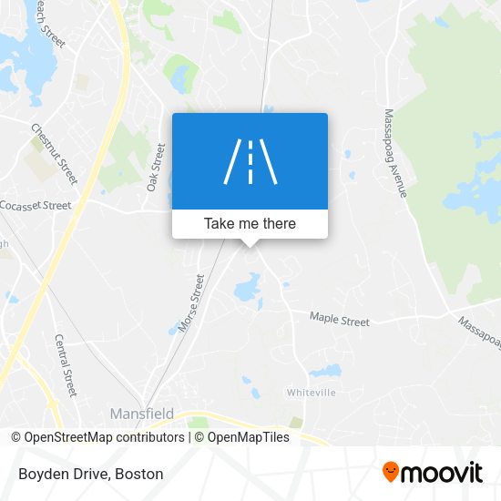 Boyden Drive map