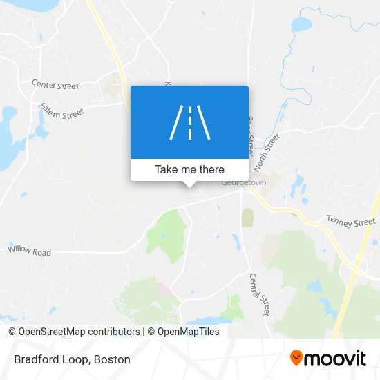 Bradford Loop map