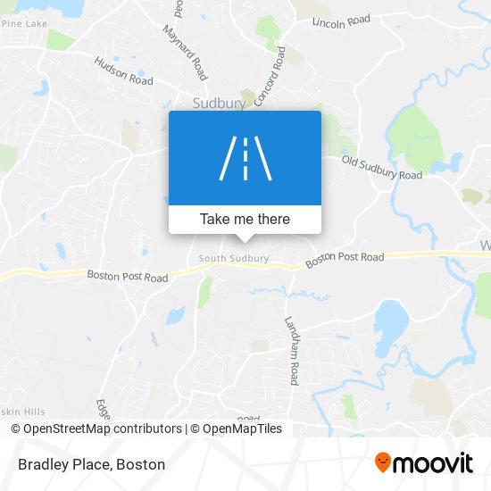 Bradley Place map