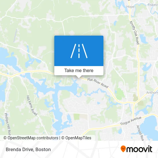 Brenda Drive map