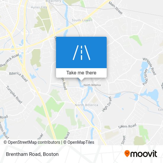 Mapa de Brentham Road
