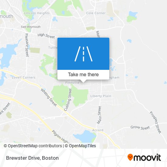 Brewster Drive map